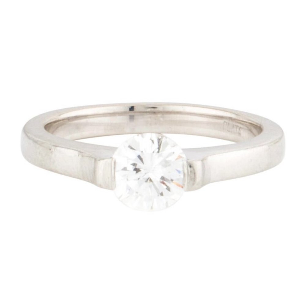 PLATINUM 0.78 DIAMOND ENGAGEMENT RING